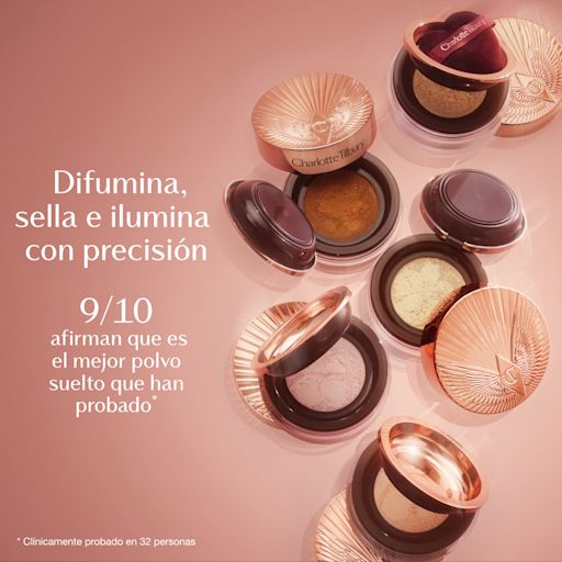 Charlotte Tilbury Airbrush Flawless Blur Loose Setting Powder familia de tonos