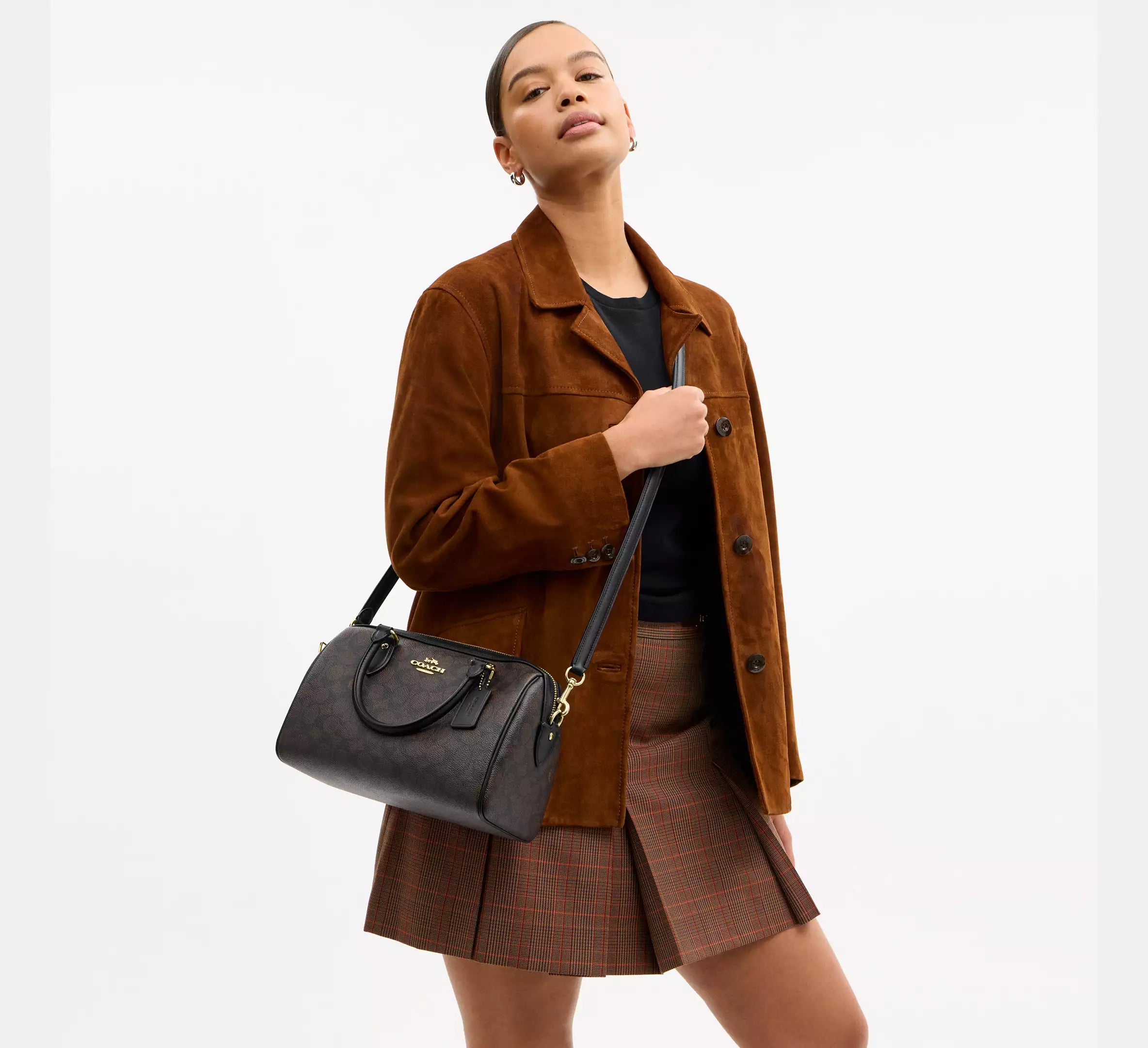 Rowan Satchel In Signature Canvas