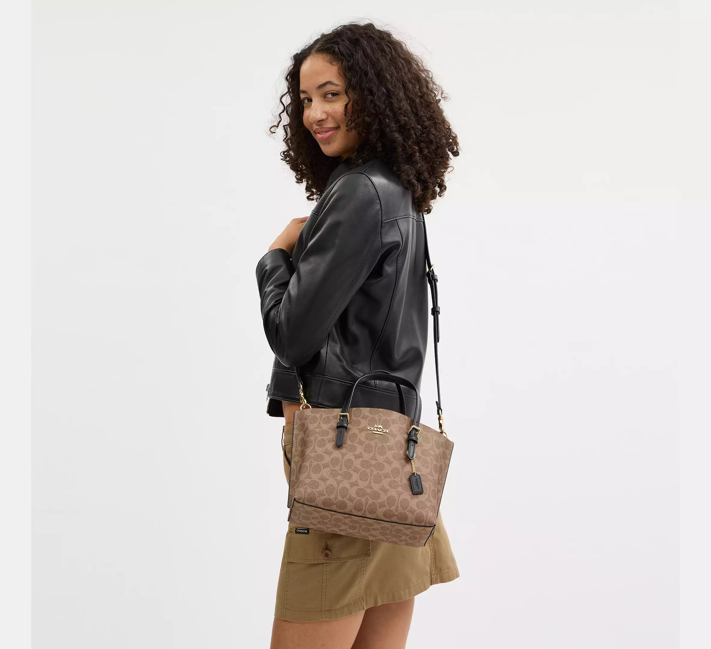 Mollie Tote Bag 25 In Signature Canvas