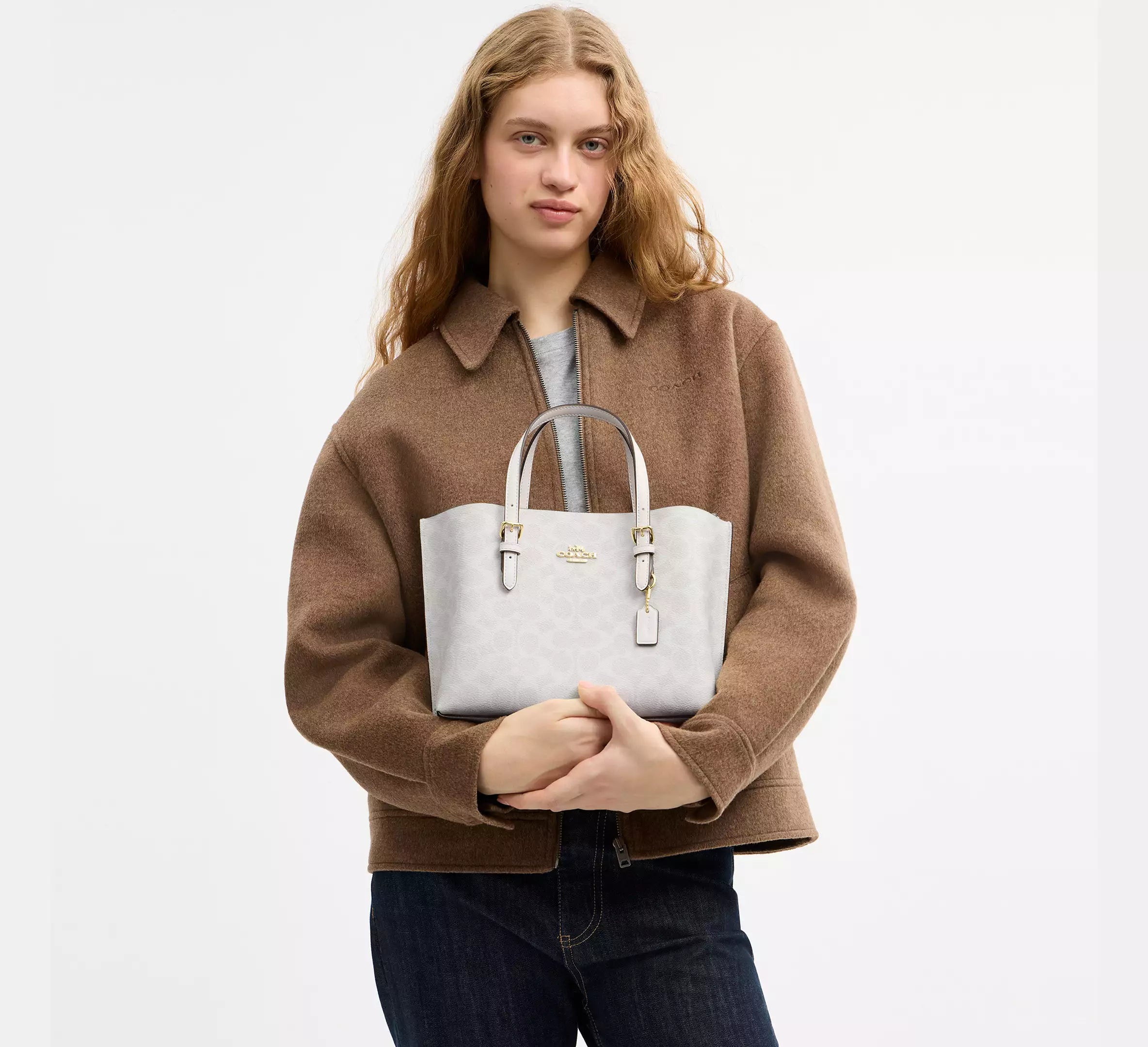 Mollie Tote 25 In Signature Canvas