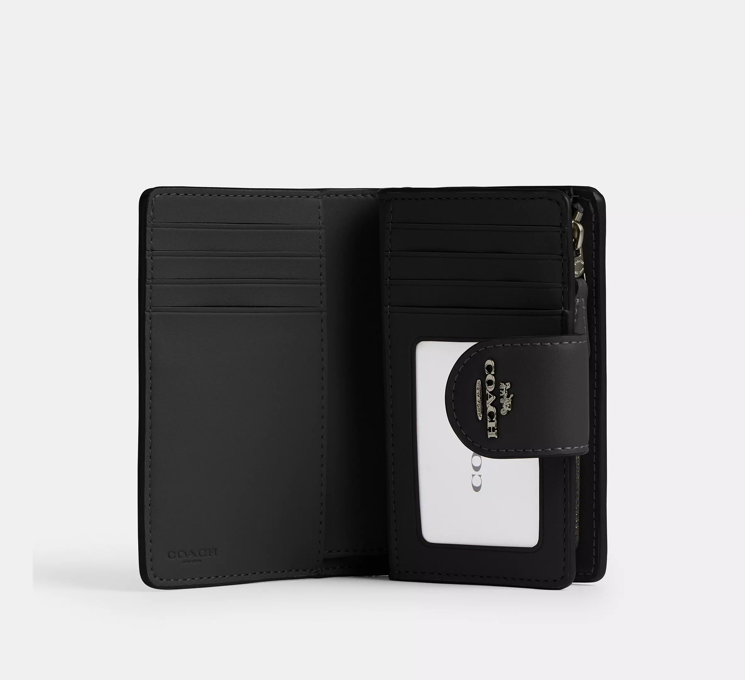 Medium Corner Zip Wallet In Signature Canvas