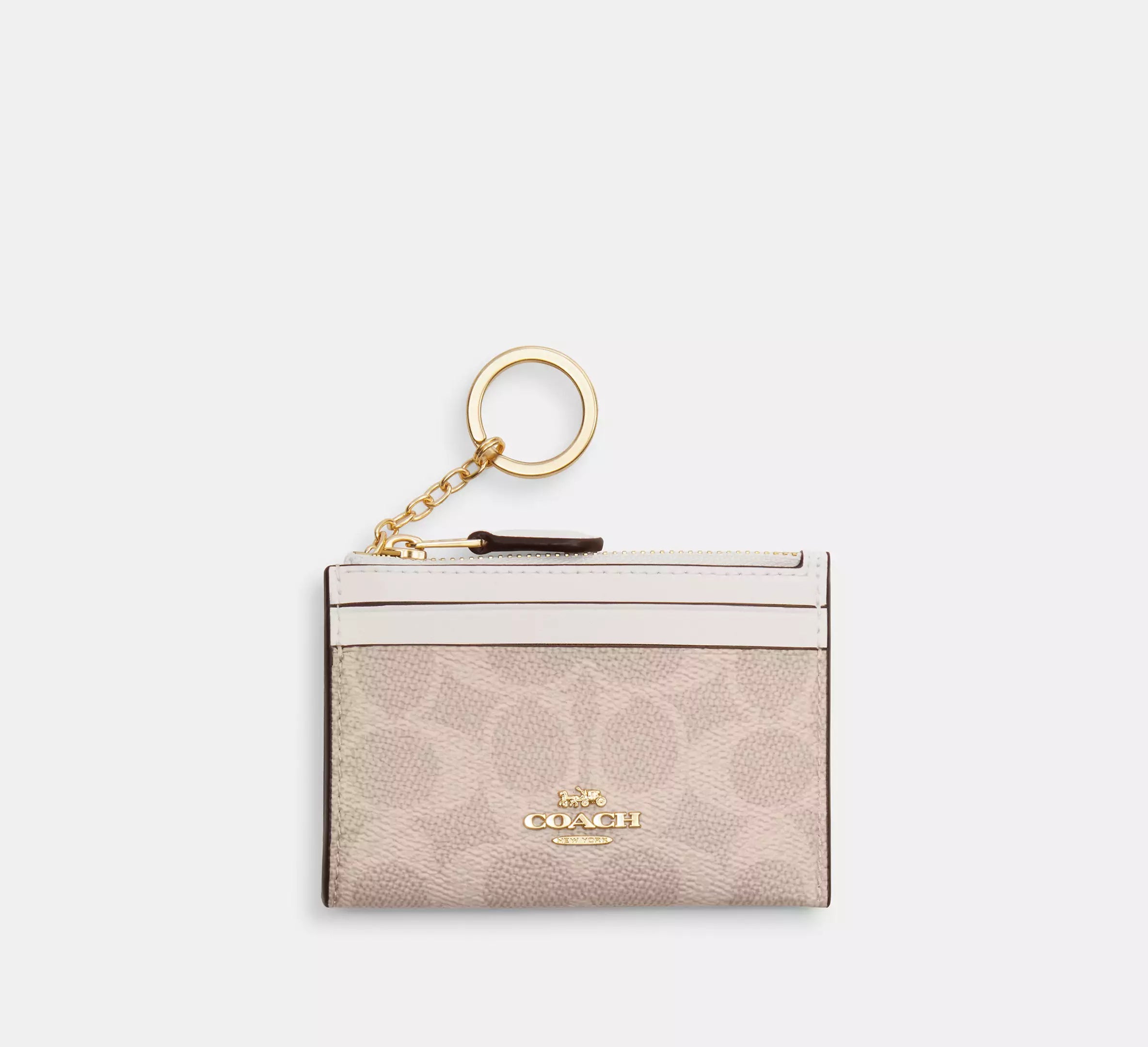 Mini Skinny Id Case In Signature Canvas