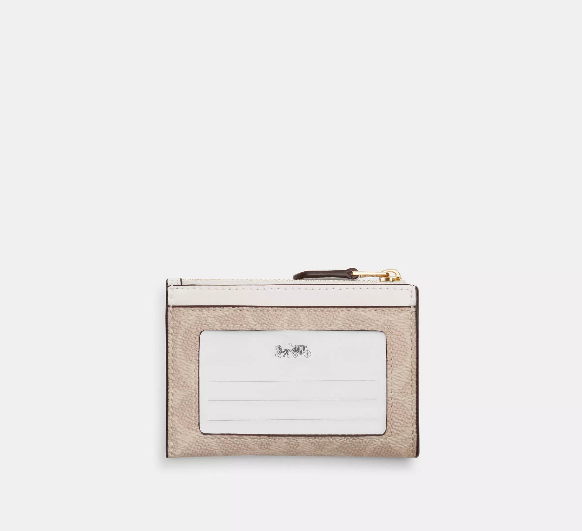 Mini Skinny Id Case In Signature Canvas