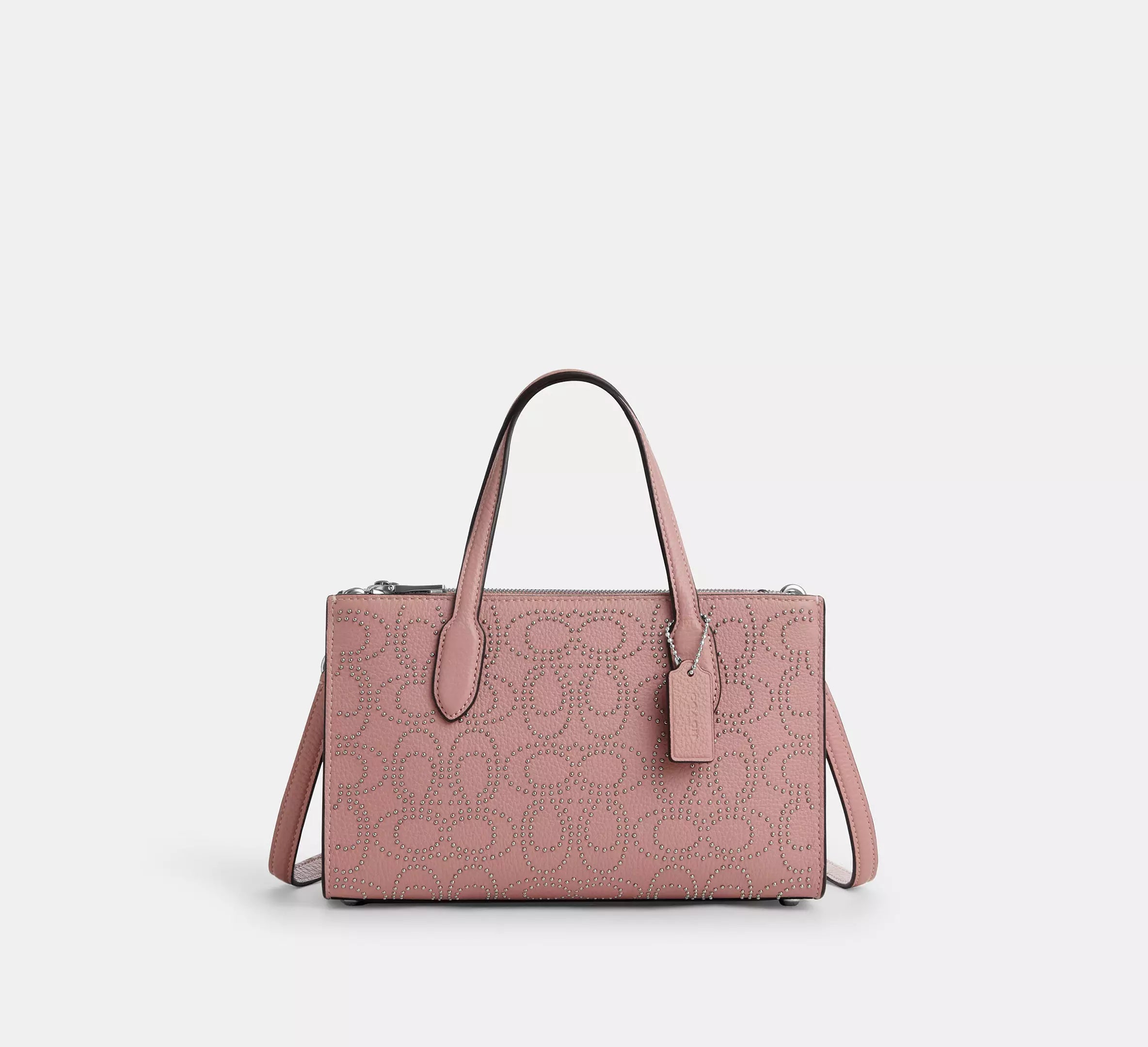 Nina Small Tote Bag With Signature Rivets