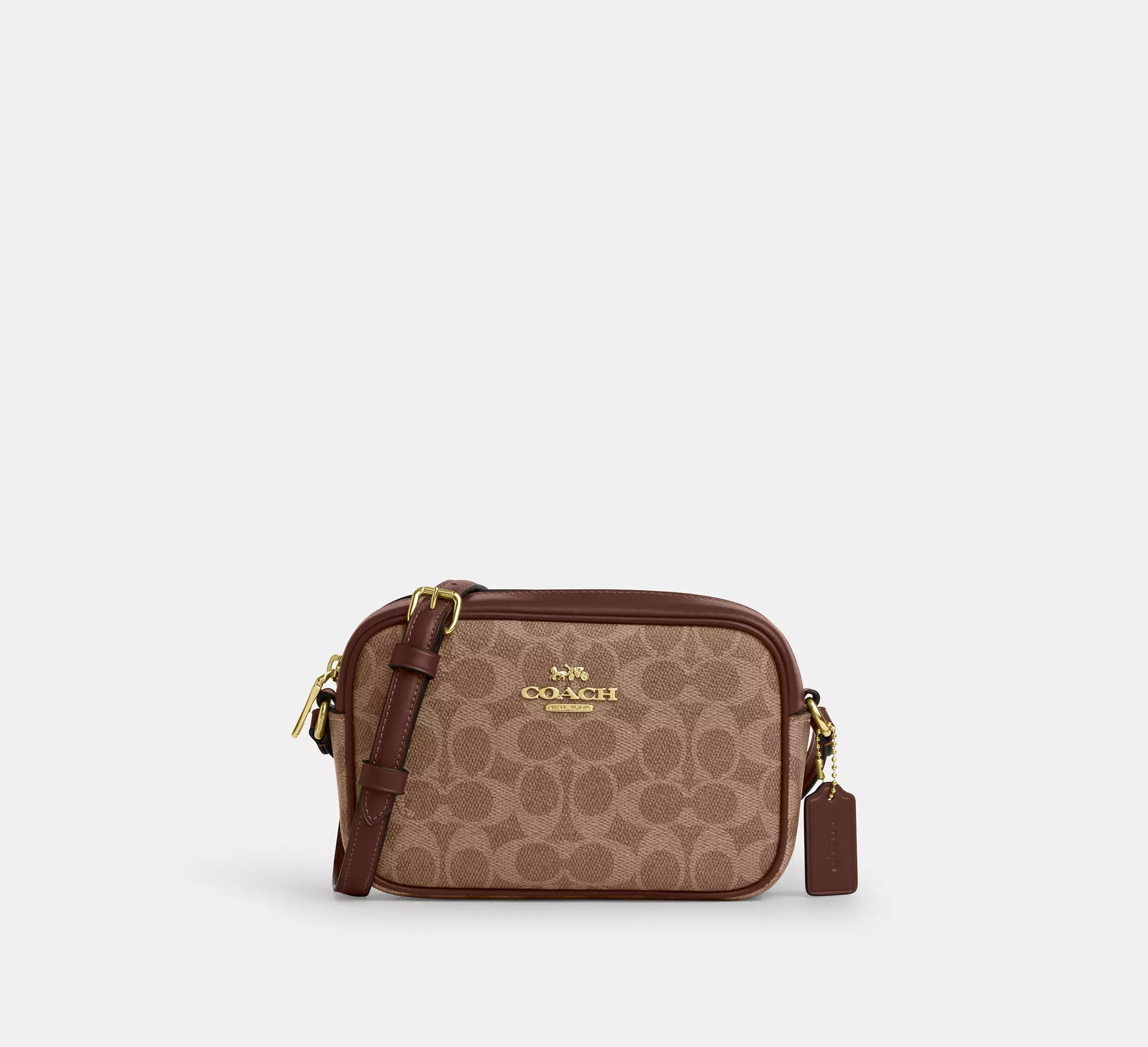 Mini Jamie Camera Bag In Signature Canvas