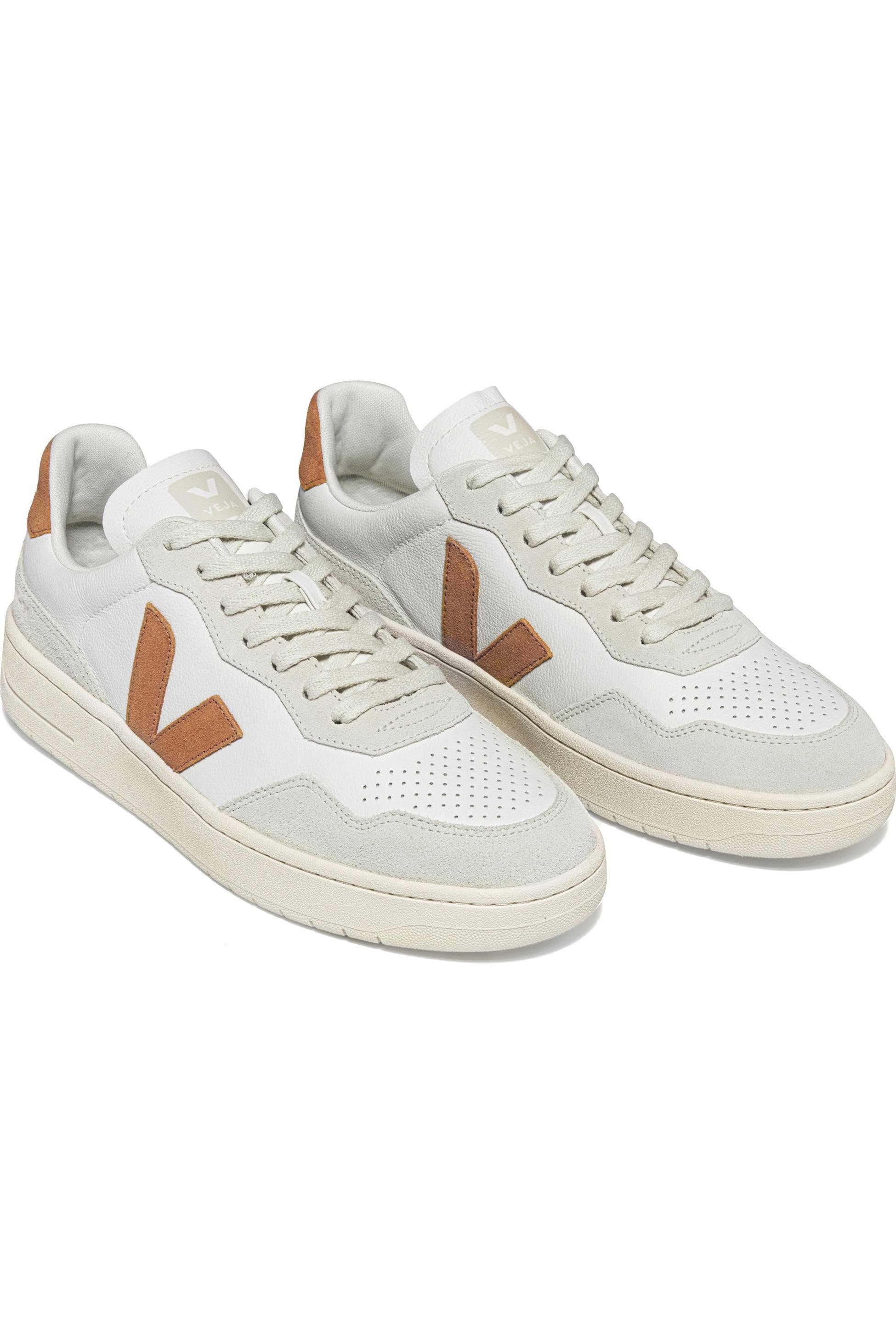 V-90 Leather Sneaker - Extra White Umber