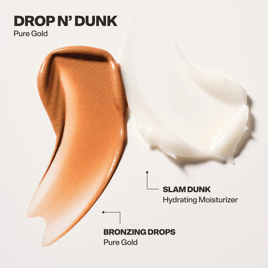 e.l.f. x Bubble Drop N’ Dunk con crema hidratante y Bronzing Drops #color_ELFXB Pure gold