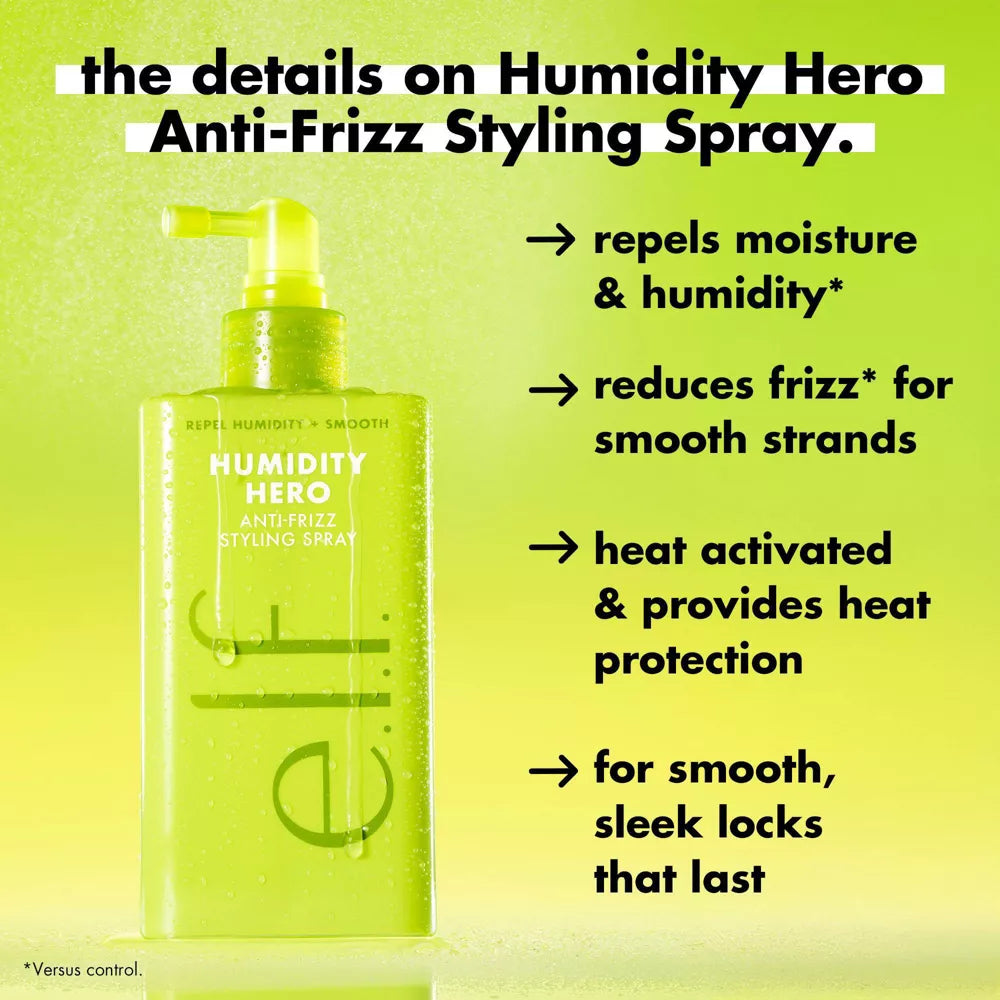 Spray antihumedad ELF para controlar el frizz