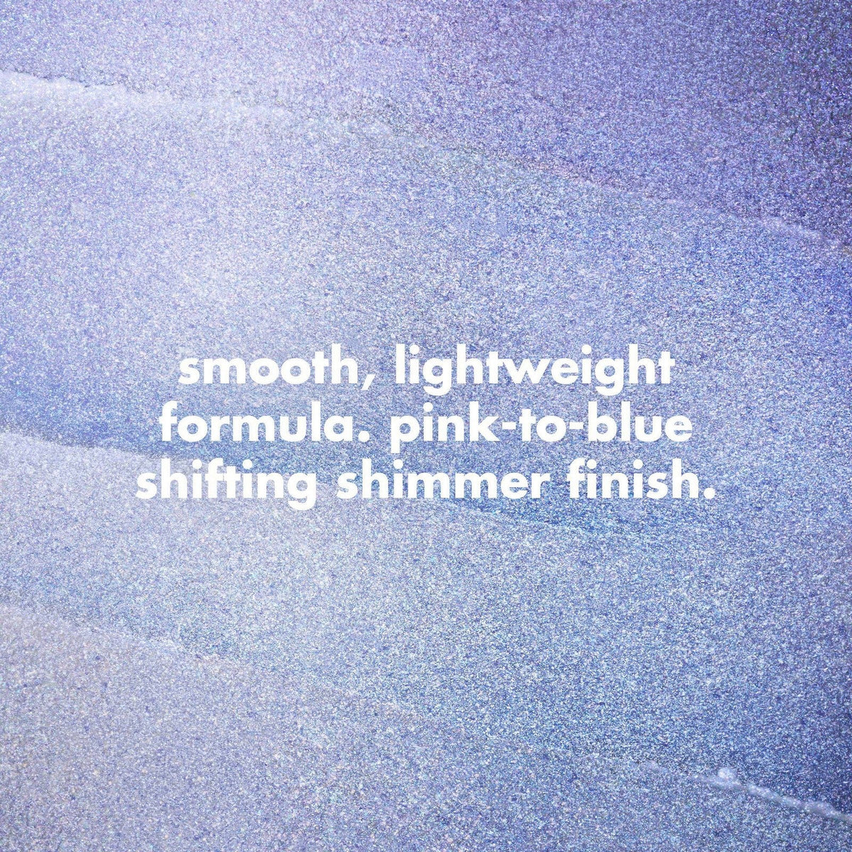 Stick de glitter capilar Shimmer Glimmer con reflejos rosa y azul