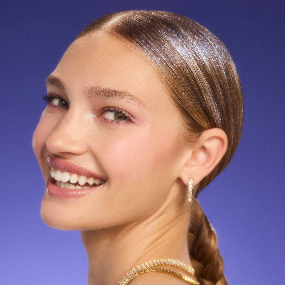 Barra de brillo capilar de uso diario Shimmer Glimmer Hair Stick