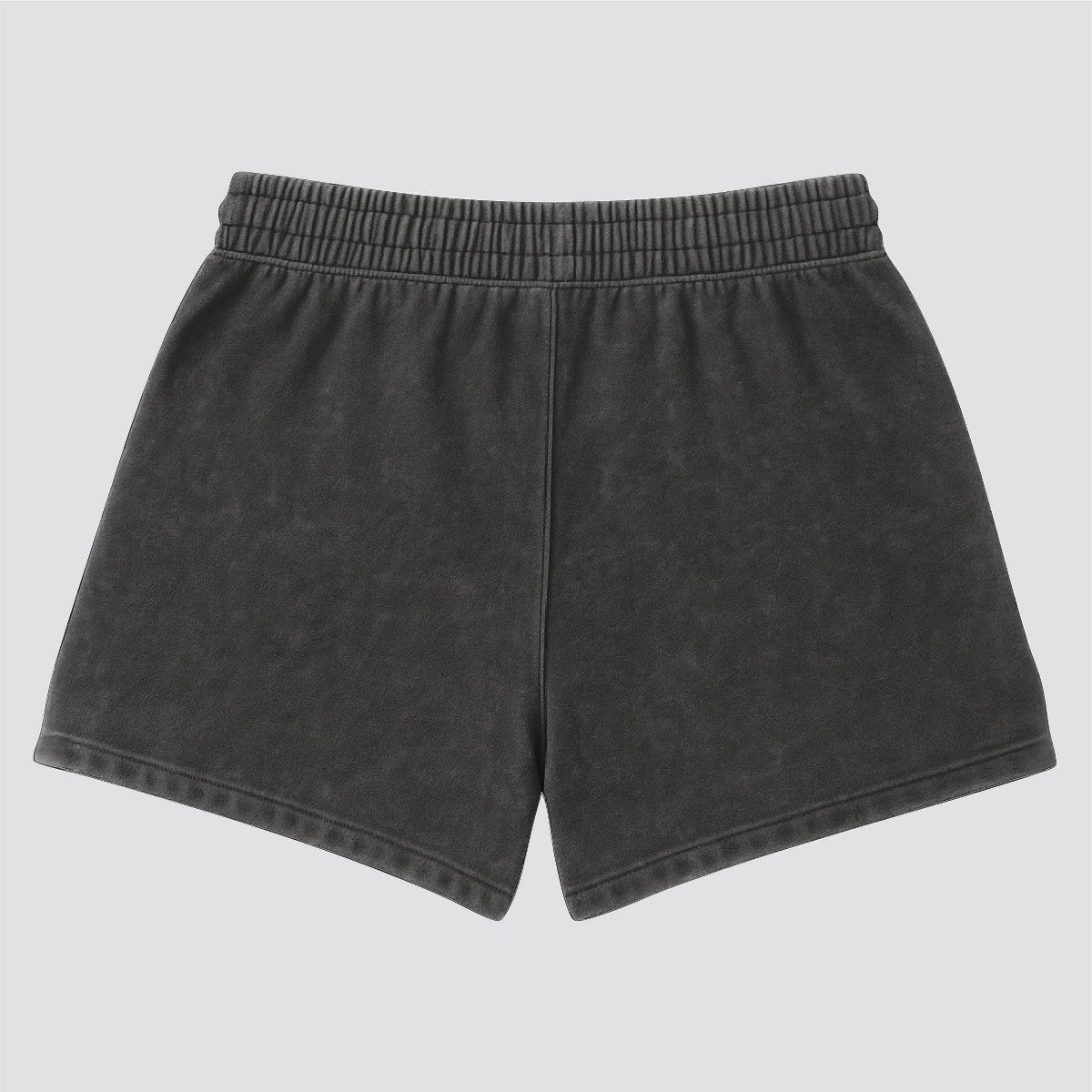 Fourth Wing Dragon fleece pull-on shorts Black Wash look Fourth Wing