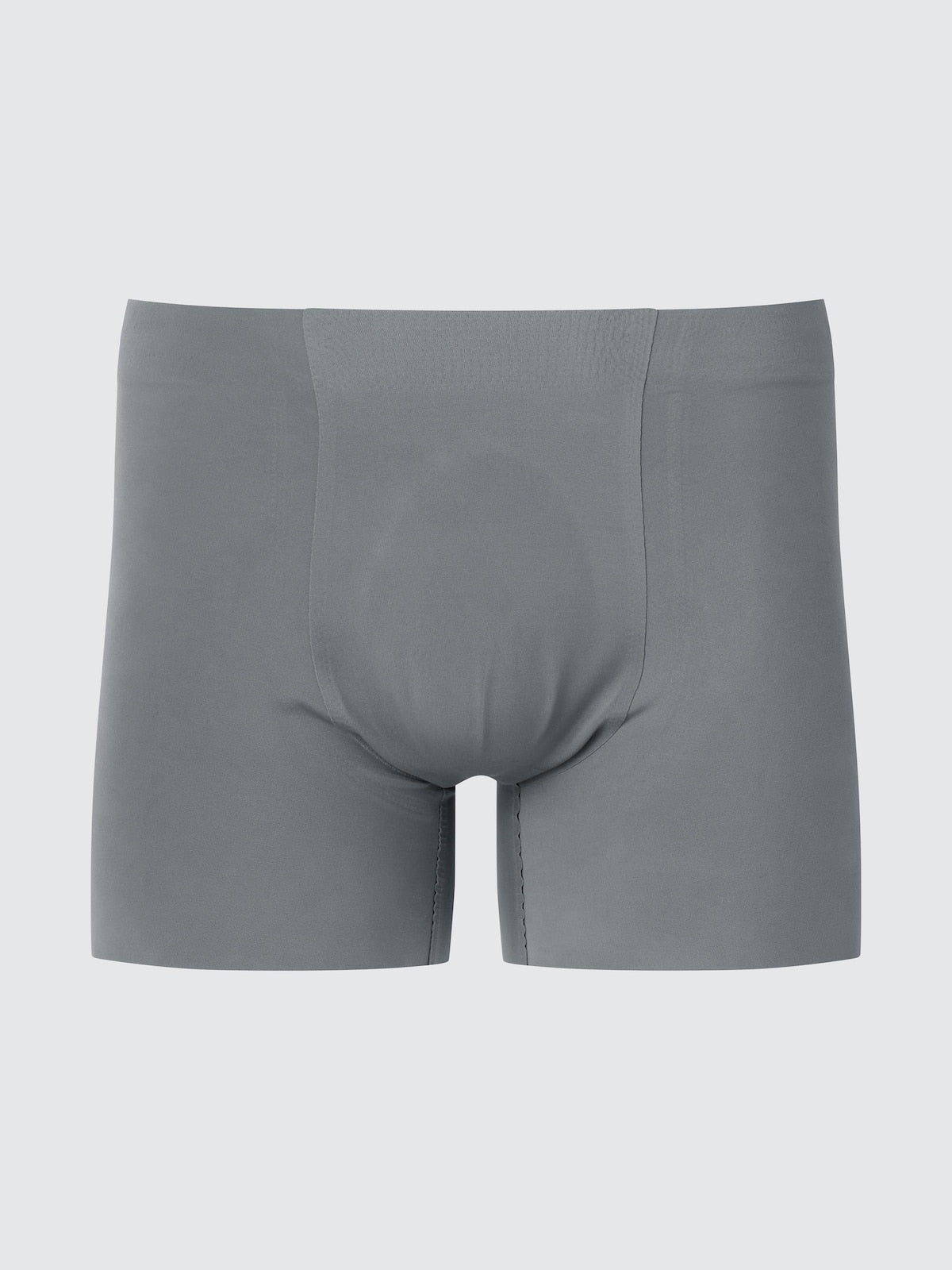 UNIQLO AIRism Ultra Seamless Boxer Briefs color GRAY #color_UNIQ 04 GRAY