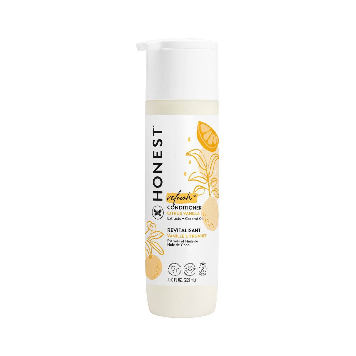The Honest Company Refresh Conditioner Citrus Vanilla 296 ml vista frontal