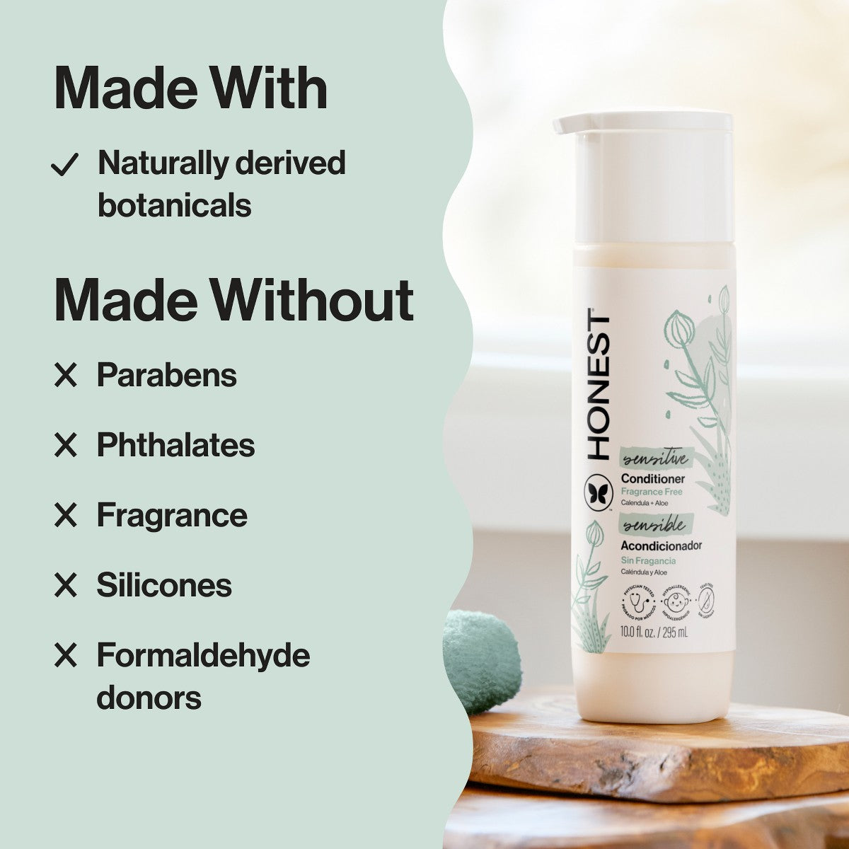 The Honest Company Sensitive Conditioner Fragrance Free textura