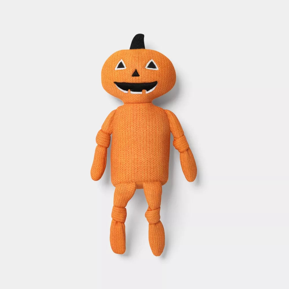 Figura decorativa de calabaza Halloween Hyde and EEK Pumpkin Sitabout