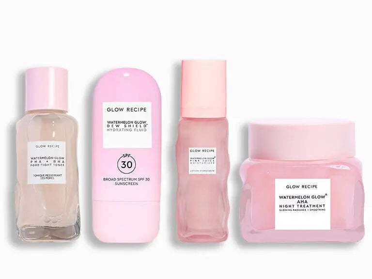 Glow Recipe - Spring Skincare Must-Have Routine | Set skincare glow