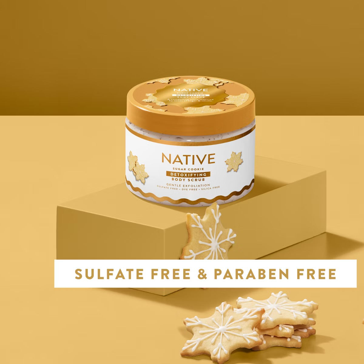 Native Sugar Cookie Body Scrub 12 oz exfoliante corporal edición limitada Crafted Cheer