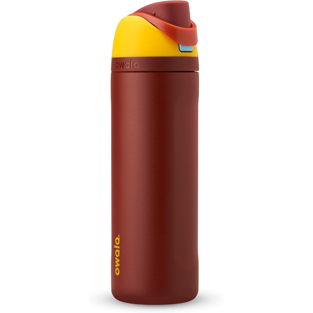 Freesip Botella de Agua de acero inoxidable con popote - Edición Marvel