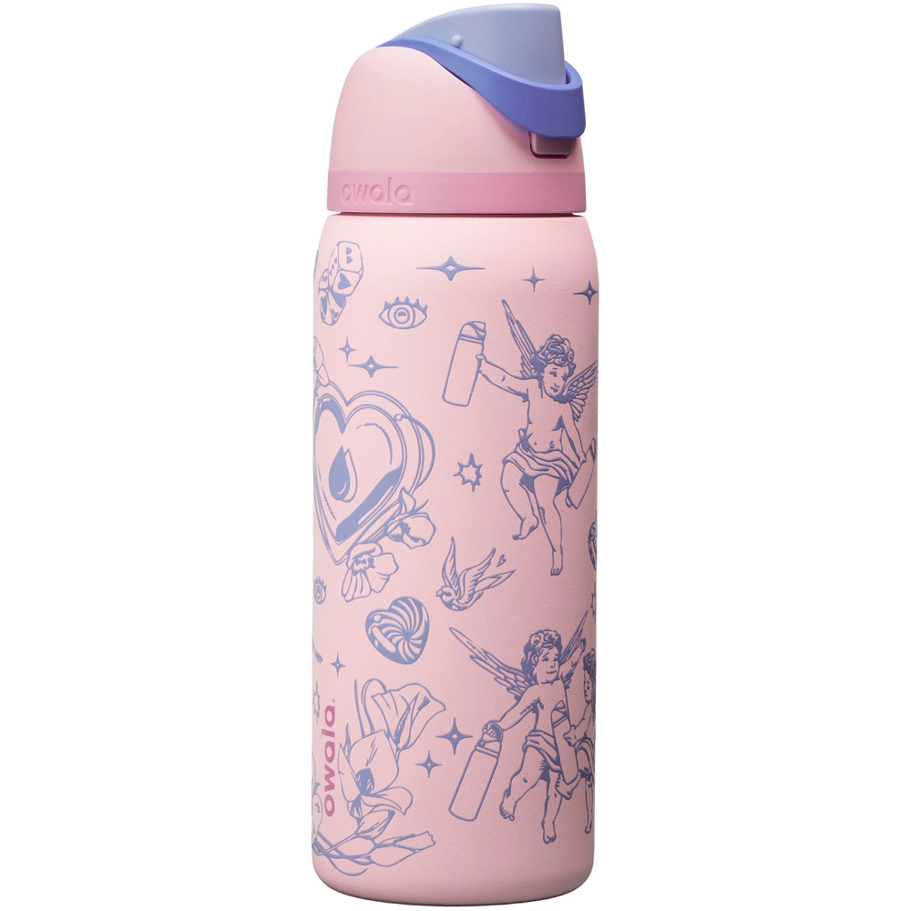 Owala 32 oz. FreeSip Stainless Steel Water Bottle - Shot to the Heart