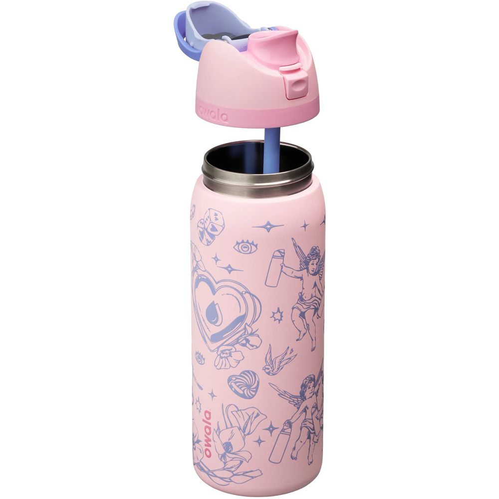 Owala 32 oz. FreeSip Stainless Steel Water Bottle - Shot to the Heart