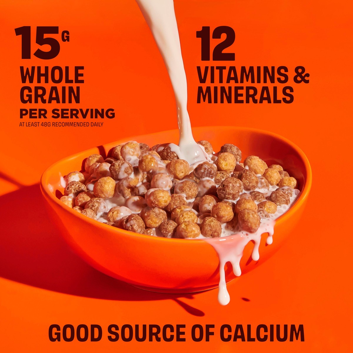 Reese's Puffs cereal crujiente para desayuno y snack