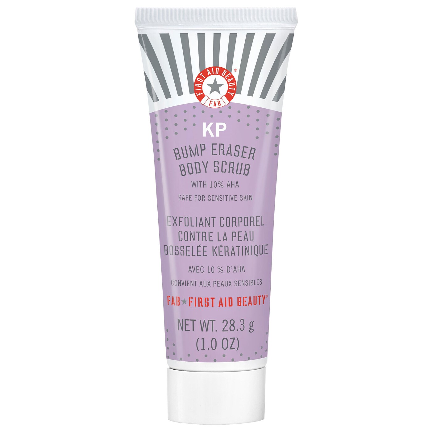 KP Bump Eraser Body Scrub with 10% AHA trial size - 1 oz./ 28.3 g