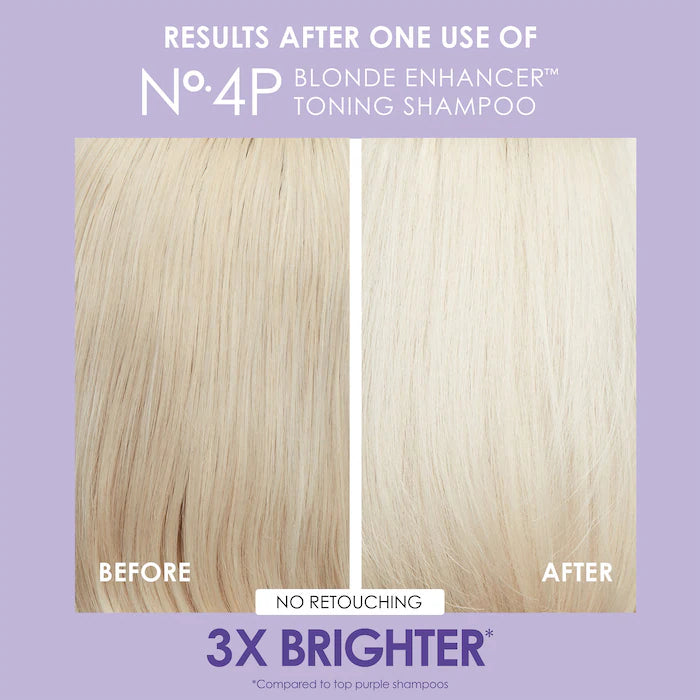 No.4P Blonde Enhancer Toning Purple Shampoo