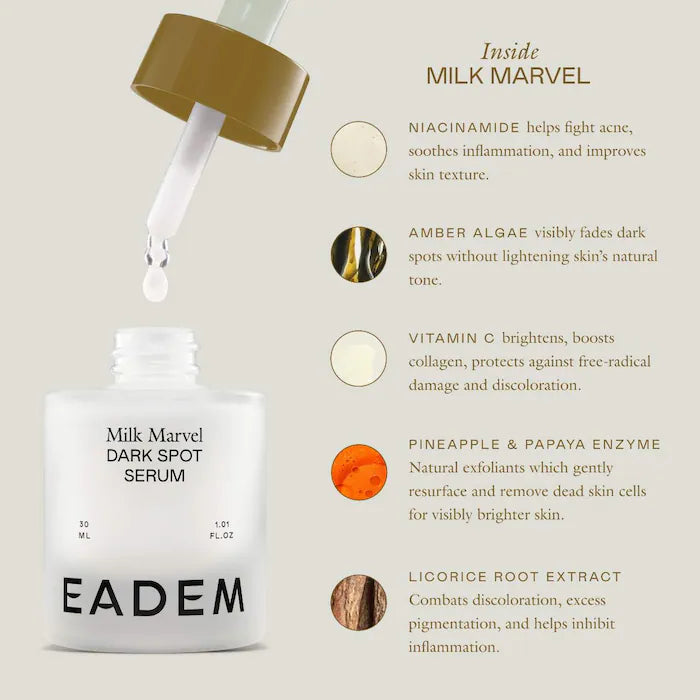 Milk Marvel Dark Spot Serum with Niacinamide and Vitamin C