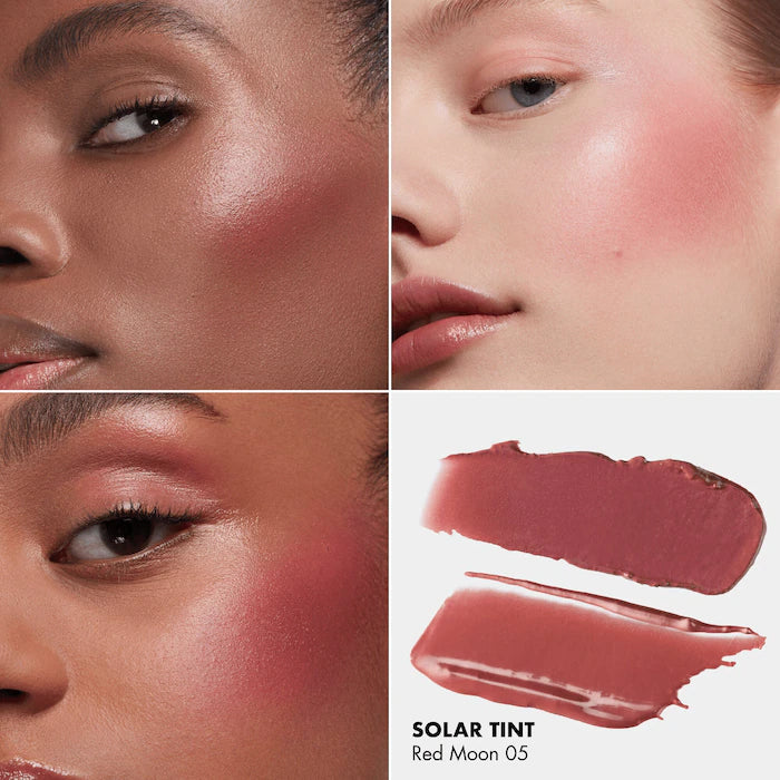 Blush en crema SIMIHAZE BEAUTY tono Red Moon rojo café