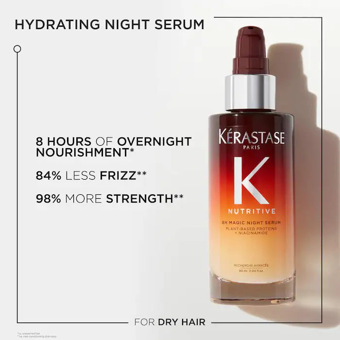 Nutritive 8H Magic Night Hair Serum for Dry Hair