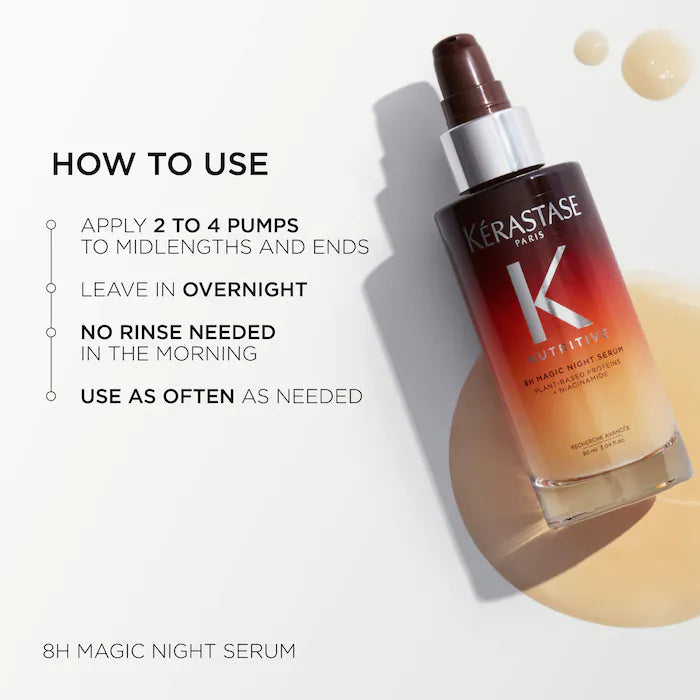 Nutritive 8H Magic Night Hair Serum for Dry Hair