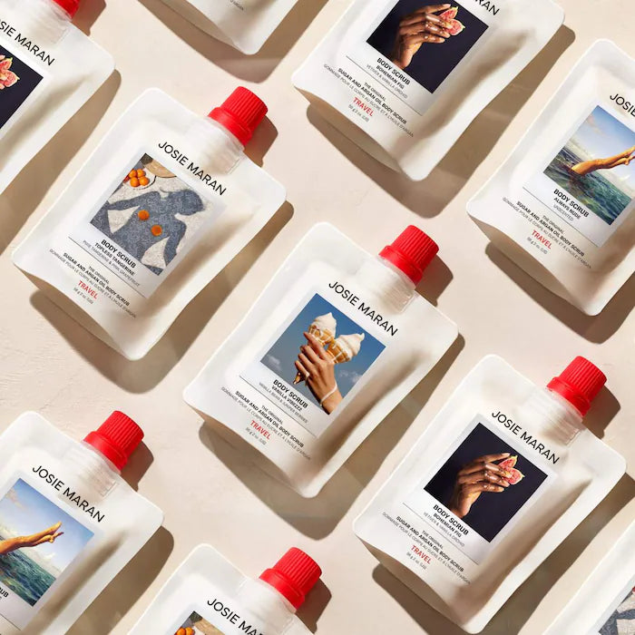 Mini Bohemian Fig - Argan Oil + Sugar Balm Refillable Exfoliating Body Scrub