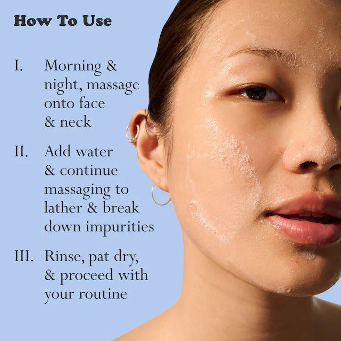 Baptism Hydrating + Pore Clarifying Gentle Foaming Gel Cleanser