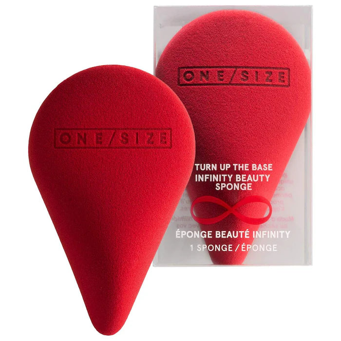 ONE/SIZE Turn Up The Base Infinity Beauty Sponge esponja de maquillaje roja