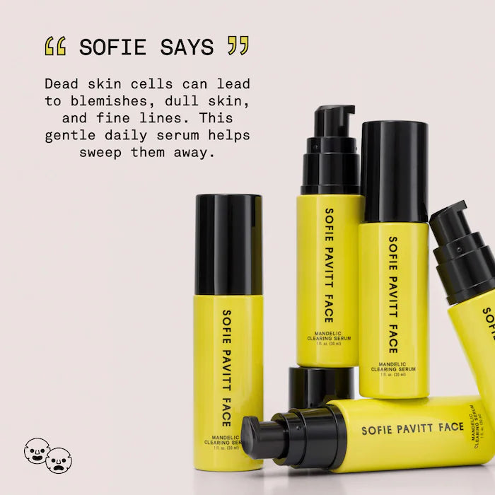 Mandelic Acid Exfoliating Clearing Serum para piel luminosa y suave