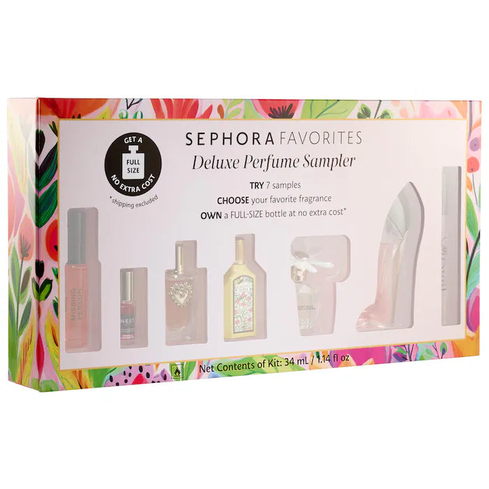 Mini Deluxe Perfume Sampler Set with Redeemable Voucher