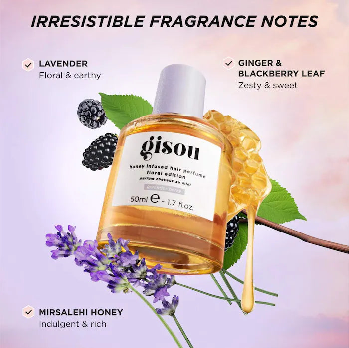 Mini Lavender Berry Honey Infused Hair Perfume