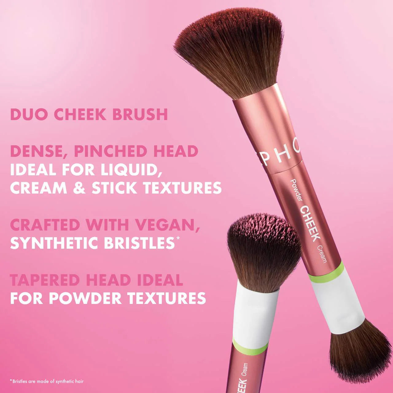 Dual Ended Cheek Brush