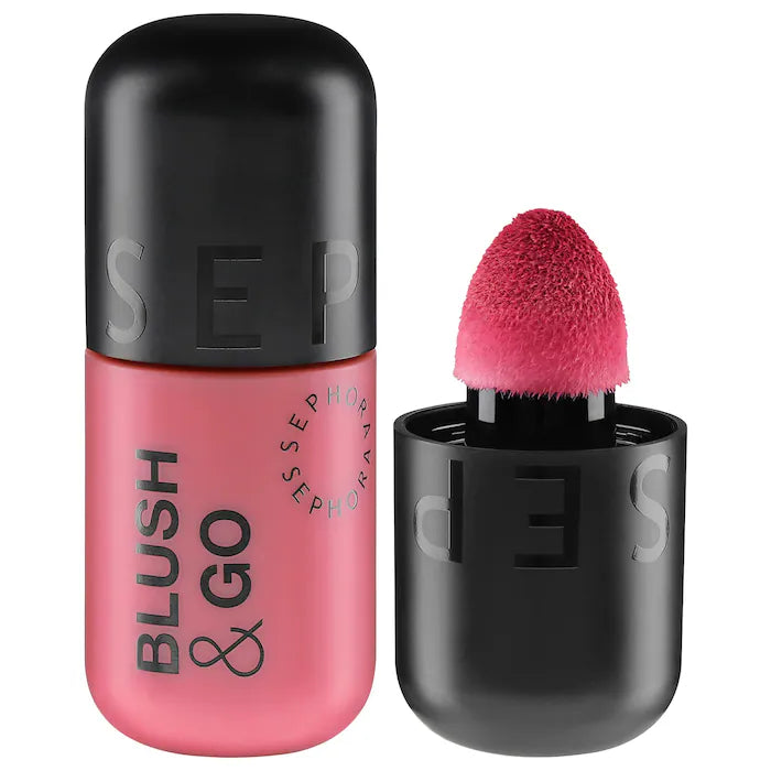 Sephora Collection Blush & Go rubor líquido mate para labios y mejillas #Color_SEC 01 On Point