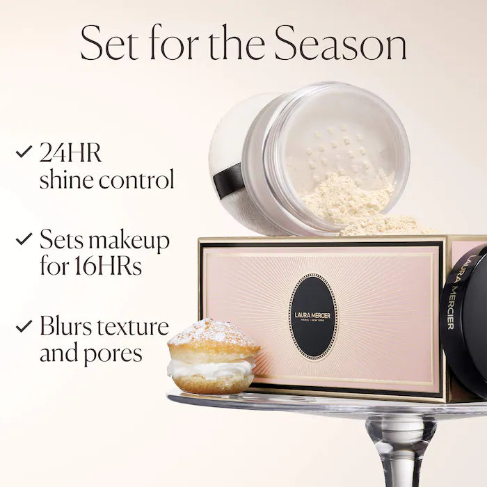 Indulgent Icons Translucent Loose Powder & Velour Puff Duo Gift Set