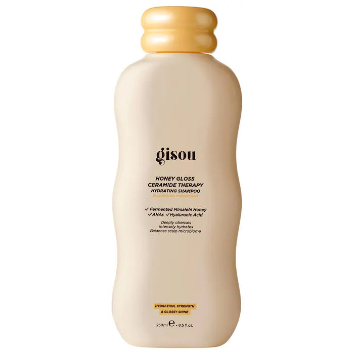 Gisou Honey Gloss Ceramide Therapy Hydrating Shampoo hidratante #tamaño_250 ml / 8.5 oz