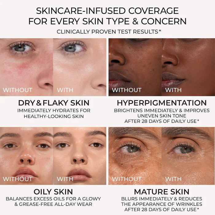 Hy-Glam Foundation Hydrating & Blurring Luminous Longwear Serum Foundation