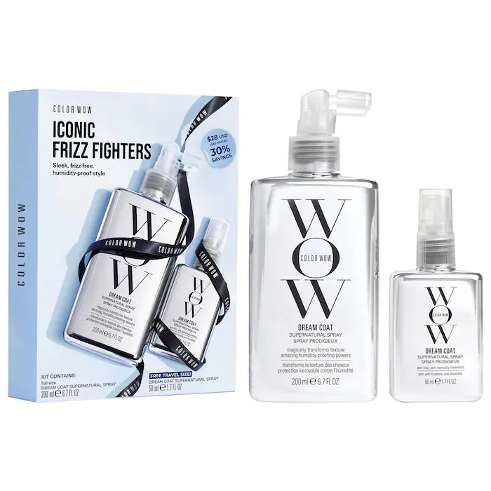Dream Coat Iconic Frizz Fighters Hair Duo Gift Set