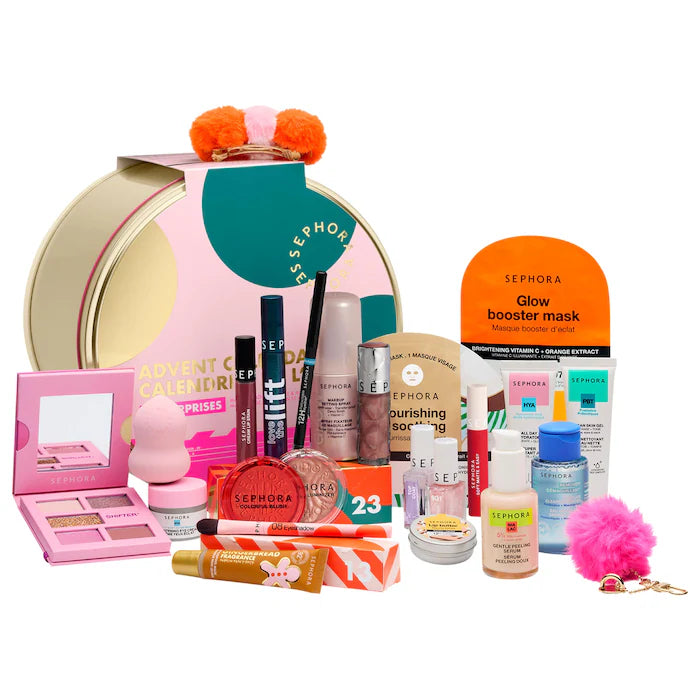Premium Makeup & Skincare Advent Calendar Gift Set