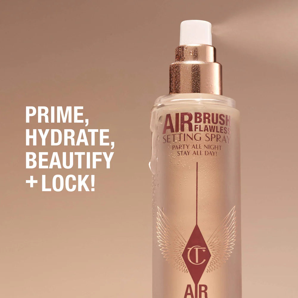 Mini Airbrush Flawless Setting Spray Duo Gift Set