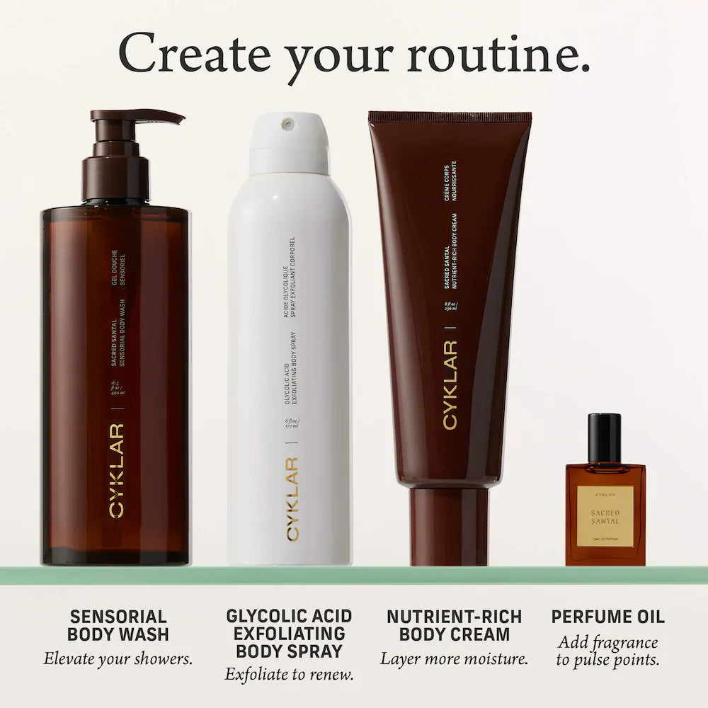 Glycolic Acid Exfoliating Body Spray for Smooth, Even Skin