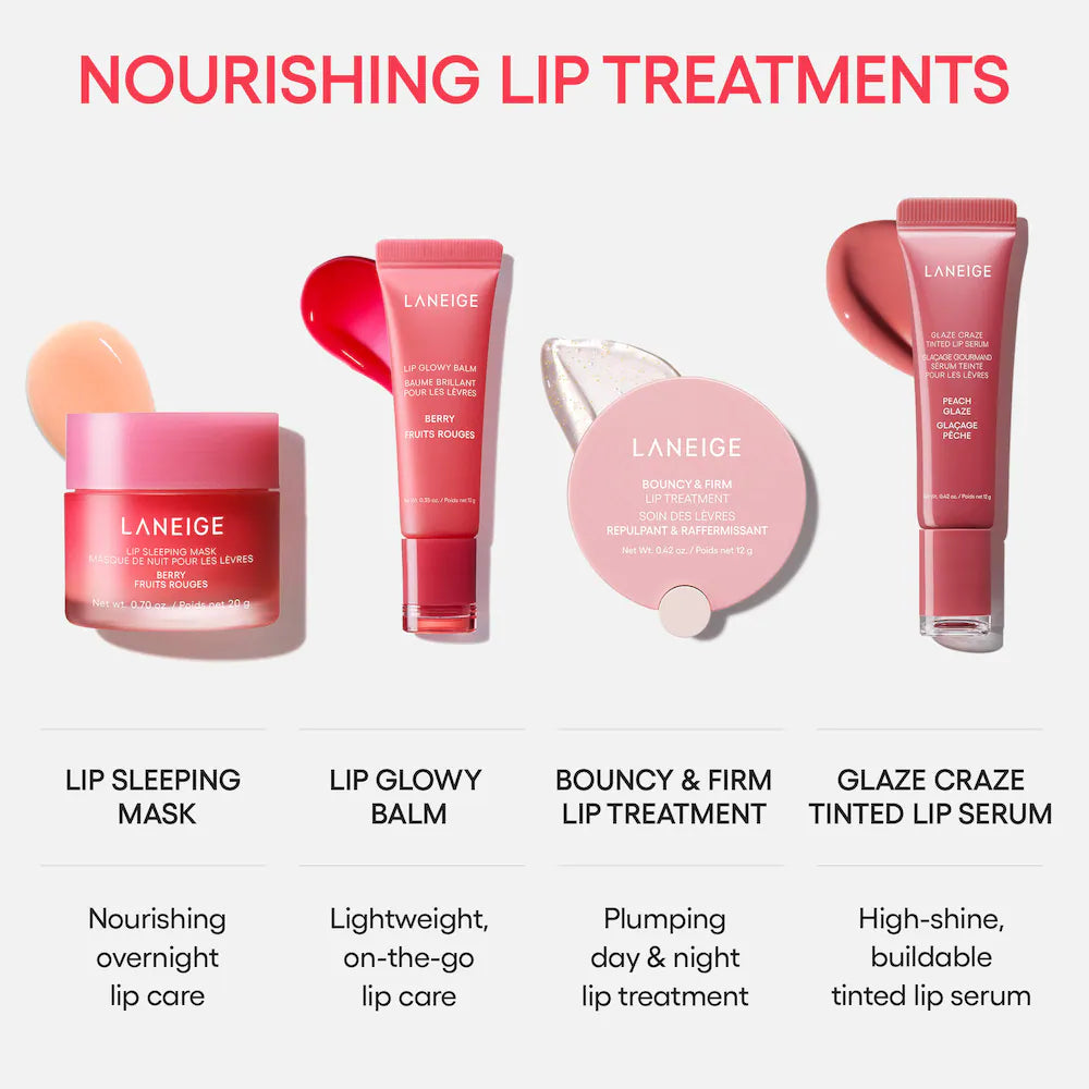 Glaze Craze Donut Delight Hydrating Tinted Lip Serum Duo