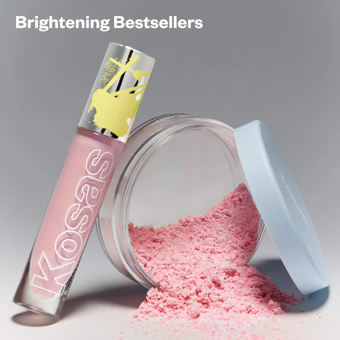 Brighten & Blur Set - Color Corrector + Loose Setting Powder Face Set