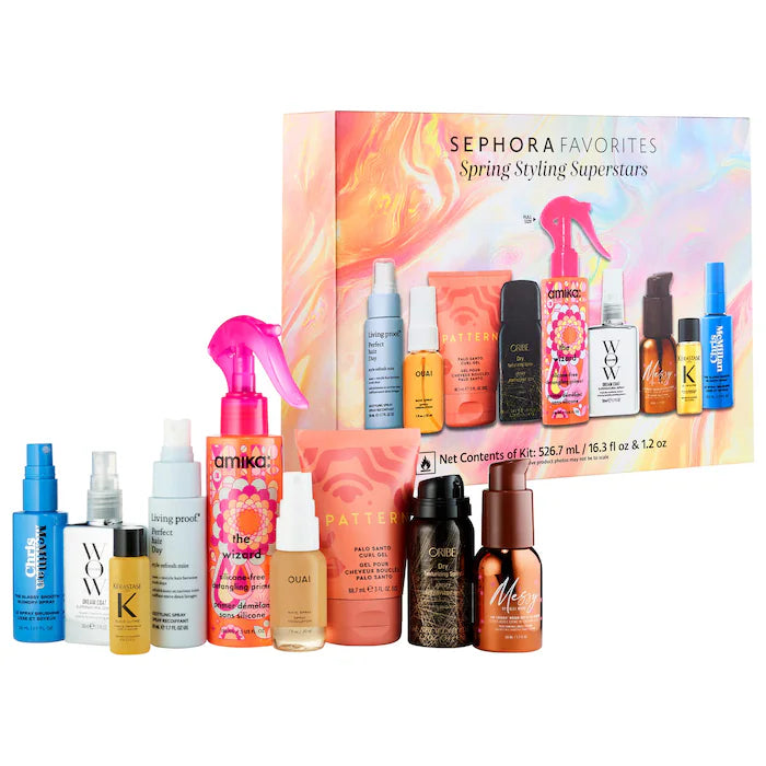 Sephora Favorites Spring Styling Superstars Hair Gift Set para peinar cabello