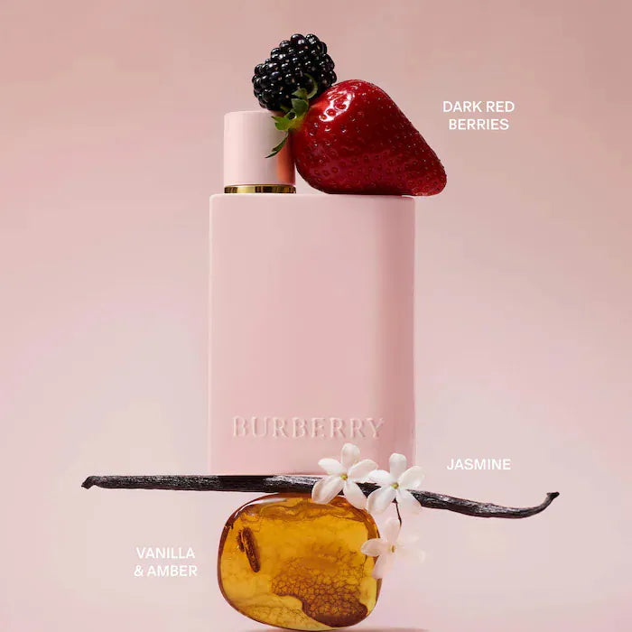 set de mini perfumes para mujer con fragancias Burberry Gucci y Valentino